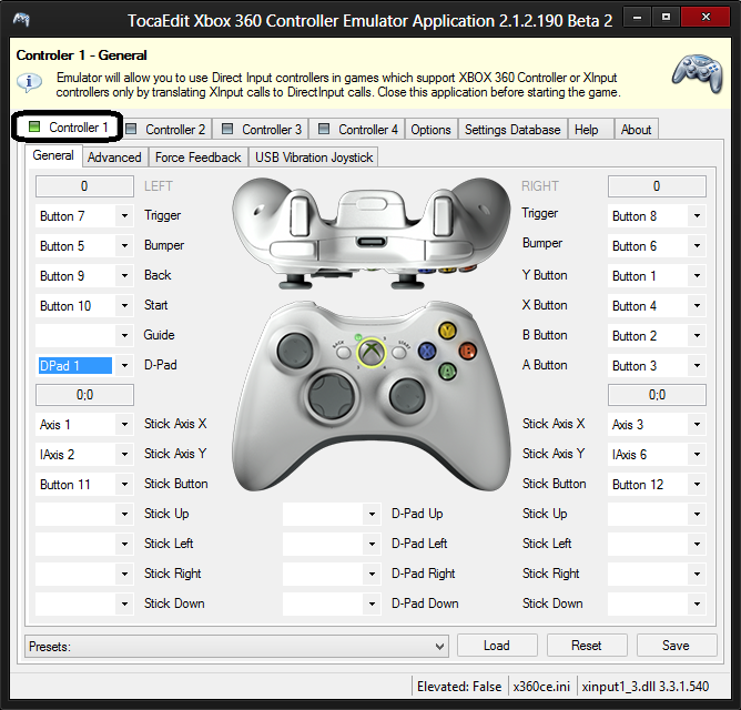 make a usb joystick controller work on win 10